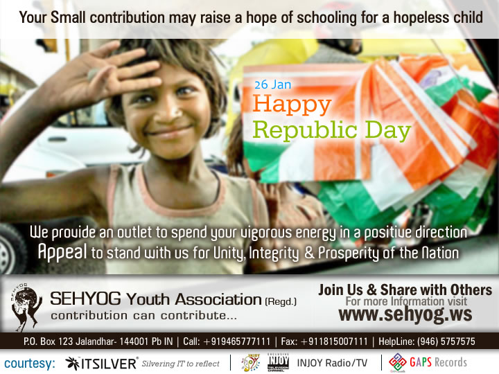 SEHYOG - Happy Republic Day 2012